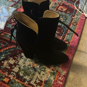Sergio Rossi Suede Booties